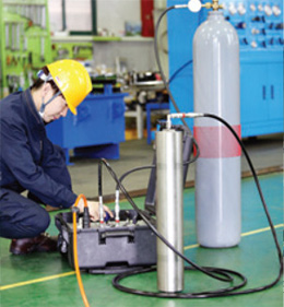 High pressure test system